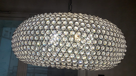 Lampa wisząca WHITE DIAMOND 9xG9 230cm ADANI AD135