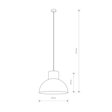 Lampa sufitowa WORKS Concrete Nowodvorski 6510