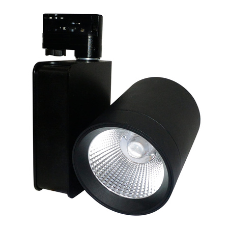 Reflektor szynowy Czarny PRO LED 3-fazowy  4000K