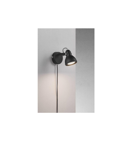 Lampa ścienna Kinkiet Nordlux GU10 35W Metal Czarny 45721003