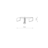 1-obwodowy Profile PROFILE RECESSED FIXING SET Inny Nowodvorski 8805