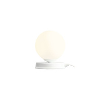 LAMPKA BIURKOWA BALL WHITE S