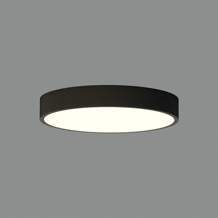 Lampa sufitowa London ACB Lighting LED Teksturowana czerń Żelazo/PVC P376040N