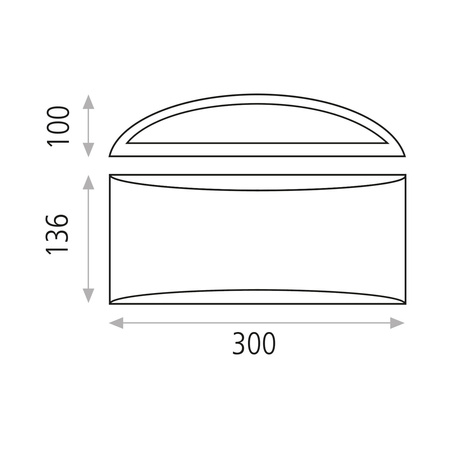 Lampa ścienna Dana ACB Lighting LED E14 Biały Gips A33871B