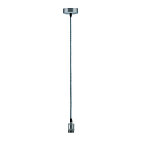 Neordic Eldar Lampa wisząca max. 1x20WE27 Szary/Nikiel-szcz 230V Metal