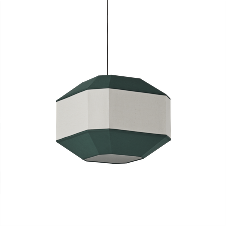 Lampa wisząca Bauhaus ACB Lighting LED E27 Zielony/len Metal C39174VELI