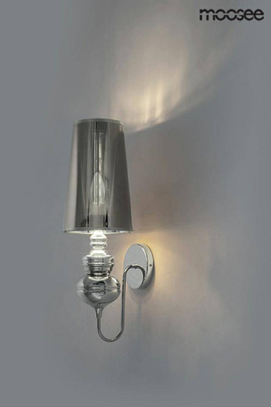 Lampa ścienna QUEEN WALL 23 chromowana