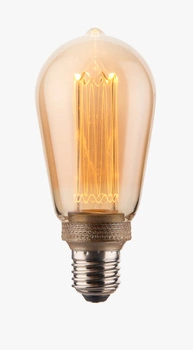 Żarówka LED AMBER GLASS ST64 DALI2 kompatybilne