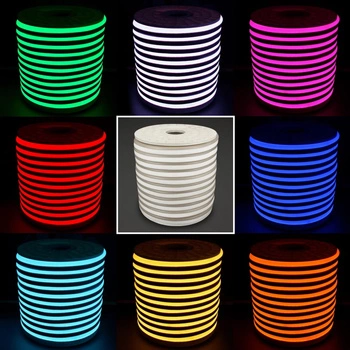 Taśma LED 230V  IP65  RGB  WĄŻ  Neonflex 1m ULLS12 Unilight